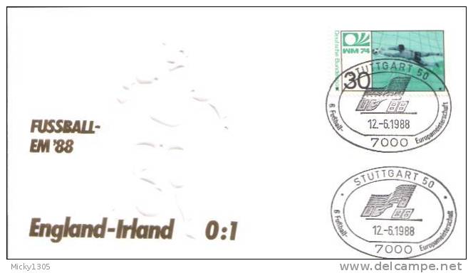 Germany - Spezialbeleg / Special Document (h189) - UEFA European Championship