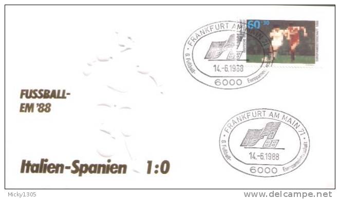 Germany - Spezialbeleg / Special Document (h191) - UEFA European Championship