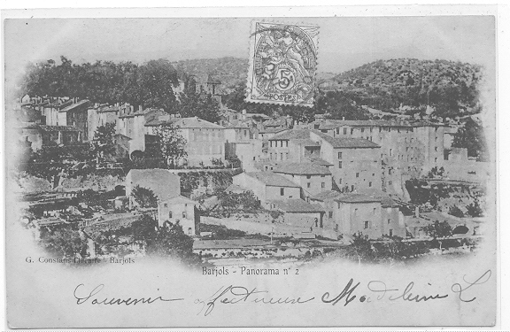 83 // BARJOLS - Panorama 2 / - Barjols