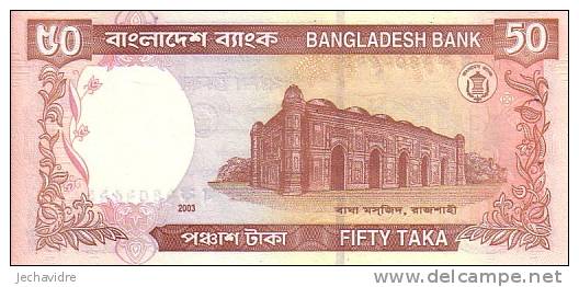 BANGLADESH   50 Taka Emission De 200"  Pick 41     ***** QUALITE  AUNC ***** - Bangladesch