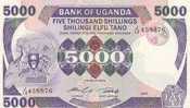 OUGANDA  5000 Shilling  Daté De 1986   Pick 24b   ****BILLET  NEUF**** - Ouganda