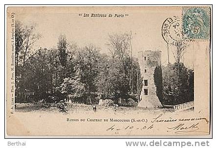 91 Ruines Du Chateau De MARCOUSSIS - Palaiseau