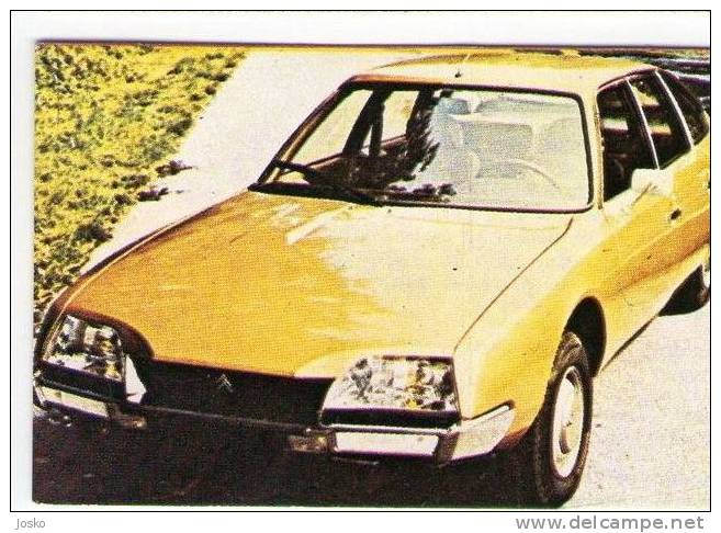 CITROEN - Yugoslav Vintage Card * France Car Automobile Auto Automobil Oldtimer - Other & Unclassified