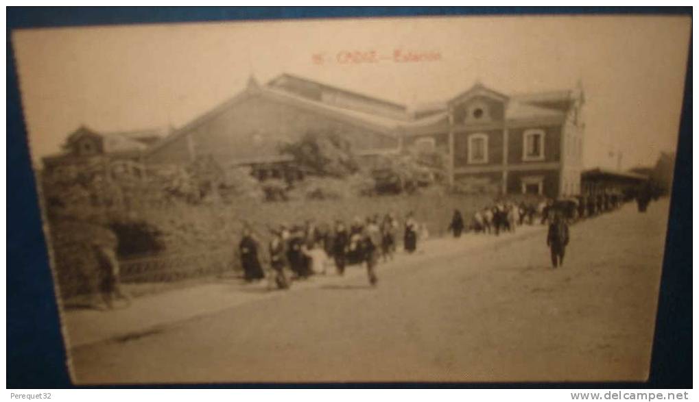 CADIZ.Estacion.Cpa,neuve,be,trés Animée,provient De Carnet - Cádiz