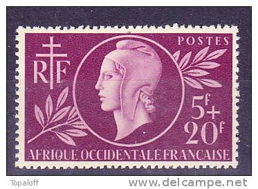 AOF N°1 Neuf Sans Charnières - Unused Stamps
