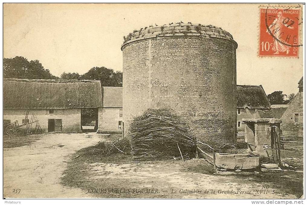 14 - COURSEULLES-SUR-MER  -  Le Colombier De La Grande Ferme - 1907 - Autres & Non Classés