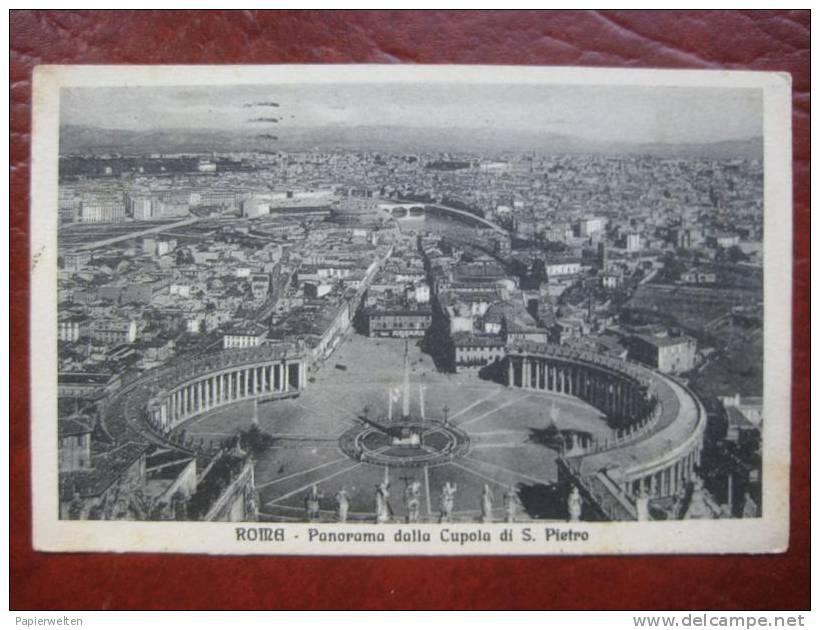 Roma - Panorama Dalla Cupola Di S Pietro - San Pietro