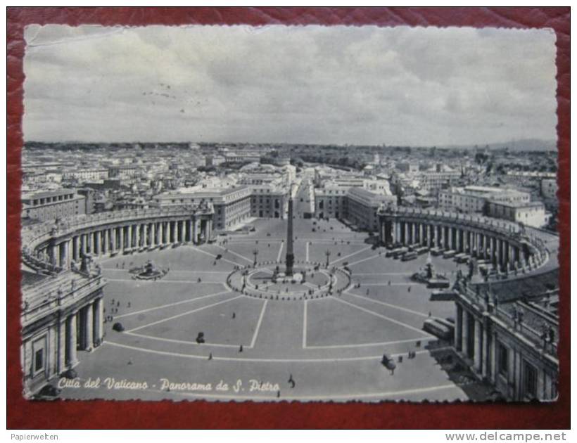 Roma - Citta Del Vaticano - Panorama Da S Pietro - San Pietro