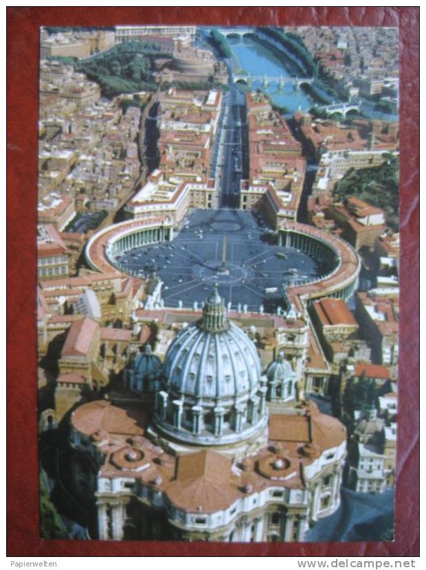 Roma - Citta Del Vaticano: Piazza S Pietro / Veduta Aerea - San Pietro