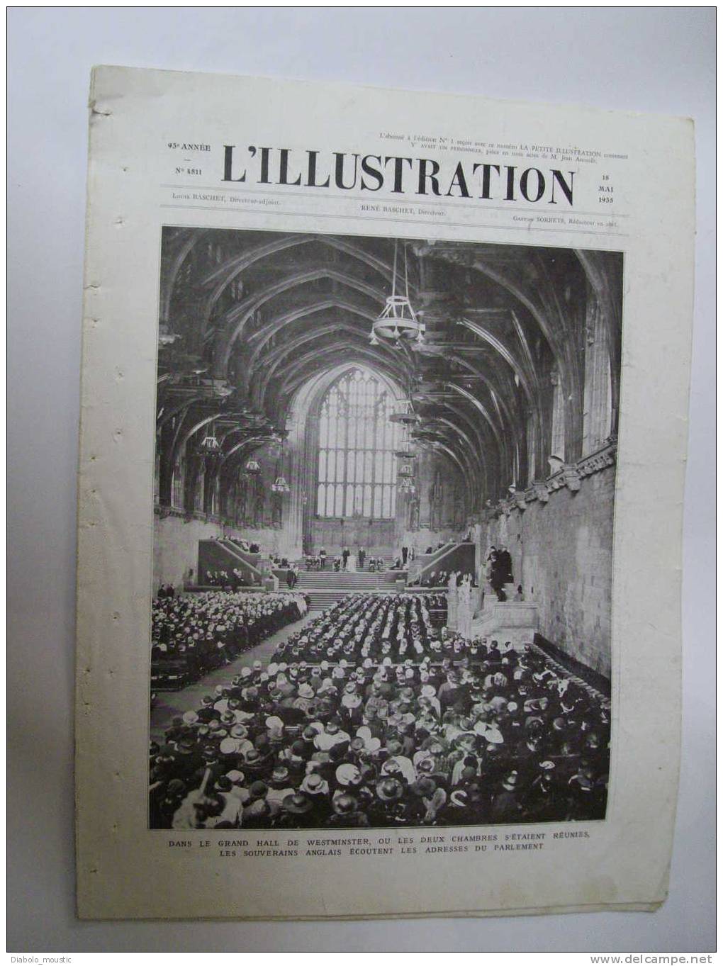 18 Mai 1935 :  Jubilé D'argent Des Souverains Britaniques. - L'Illustration