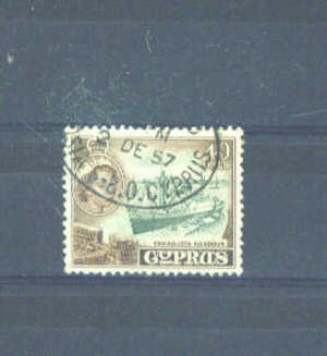 CYPRUS - 1955 Definitive 40m FU - Used Stamps