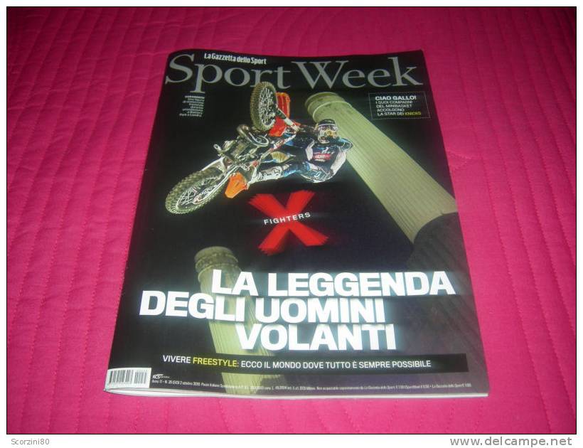 Sport Week N° 513 (n° 35-2010) X FIGHTERS - Sports