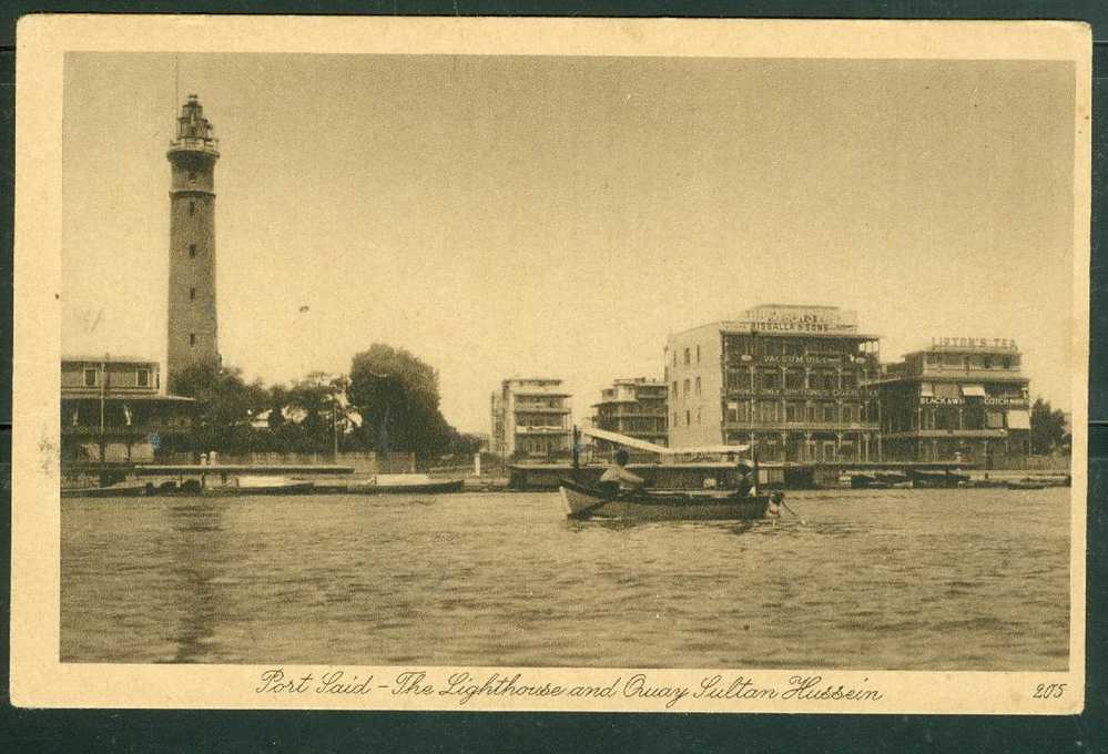 Port Said - The Lighthouse And Quay Sultan Hussein  - Dj136 - Other & Unclassified