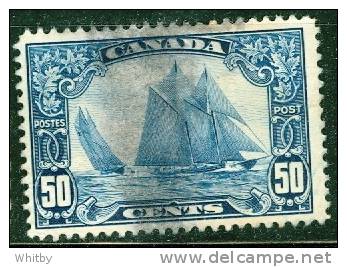 1929 50 Cent Bluenose Issue #158 - Used Stamps