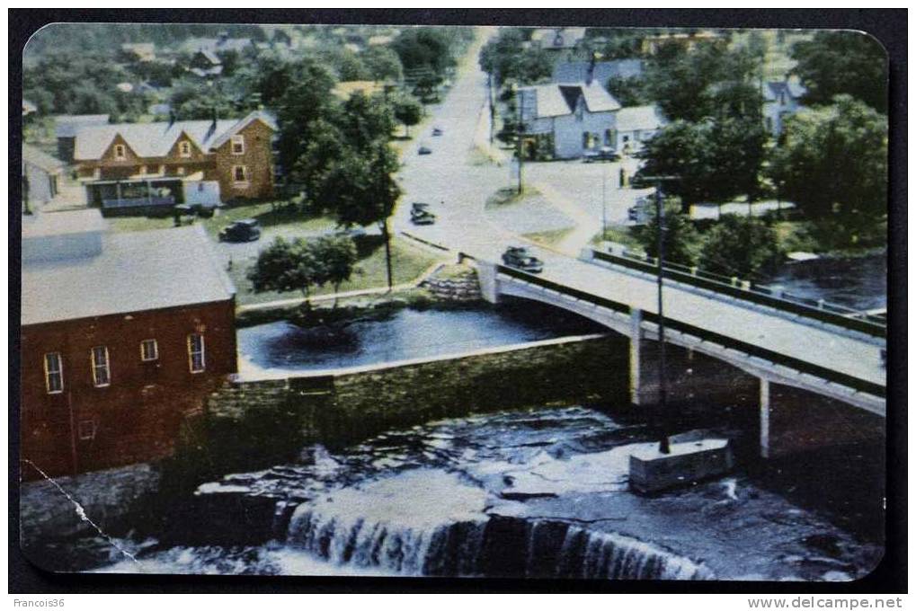 Canada - Falls And New Bridge - Fenelon Falls Hydro Power House - Ontario - Back Is Blank - Autres & Non Classés