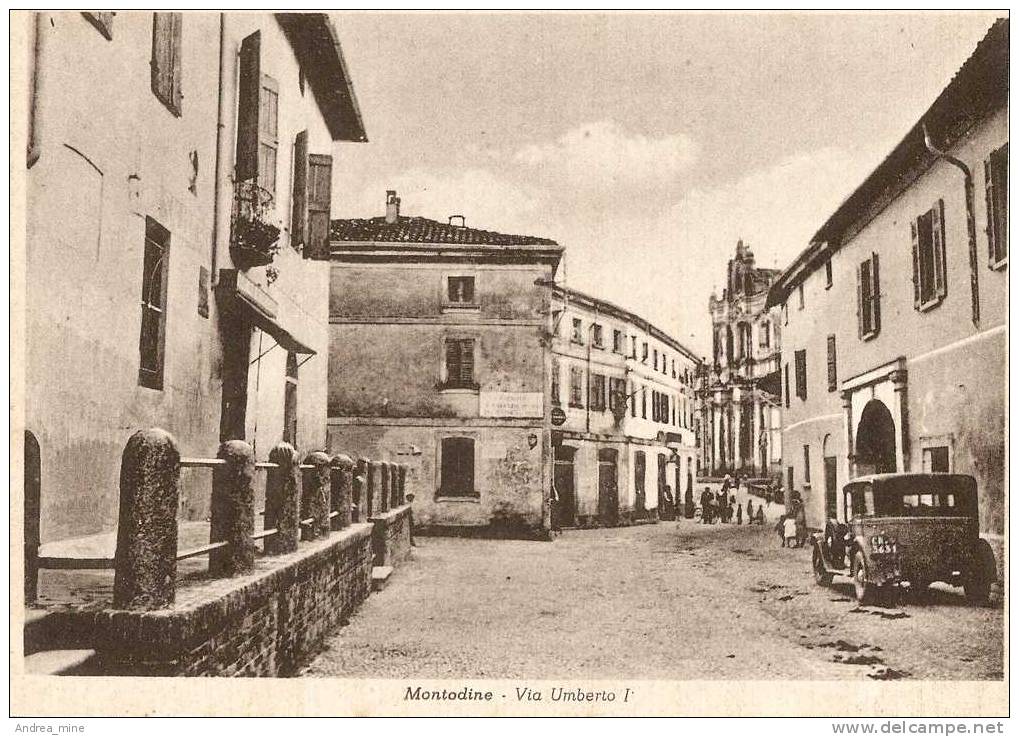 CREMONA - MONTODINE, VIA UMBERTO I   LOM284 - Cremona