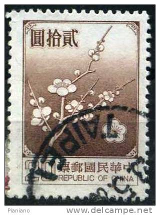 PIA - FORMOSA - 1979 : Fiori  - (Yv 1238) - Used Stamps
