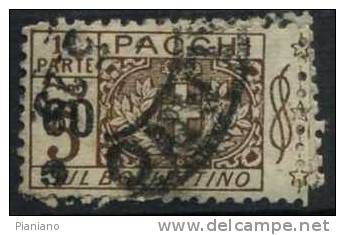 PIA - REGNO - PACCHI  POSTALI :1923-25 Soprastampato - (SAS 21) - Colis-postaux