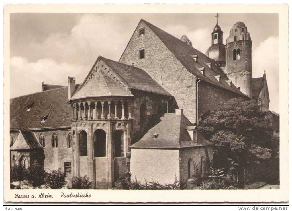 WORMS - Pauluskirche - Worms