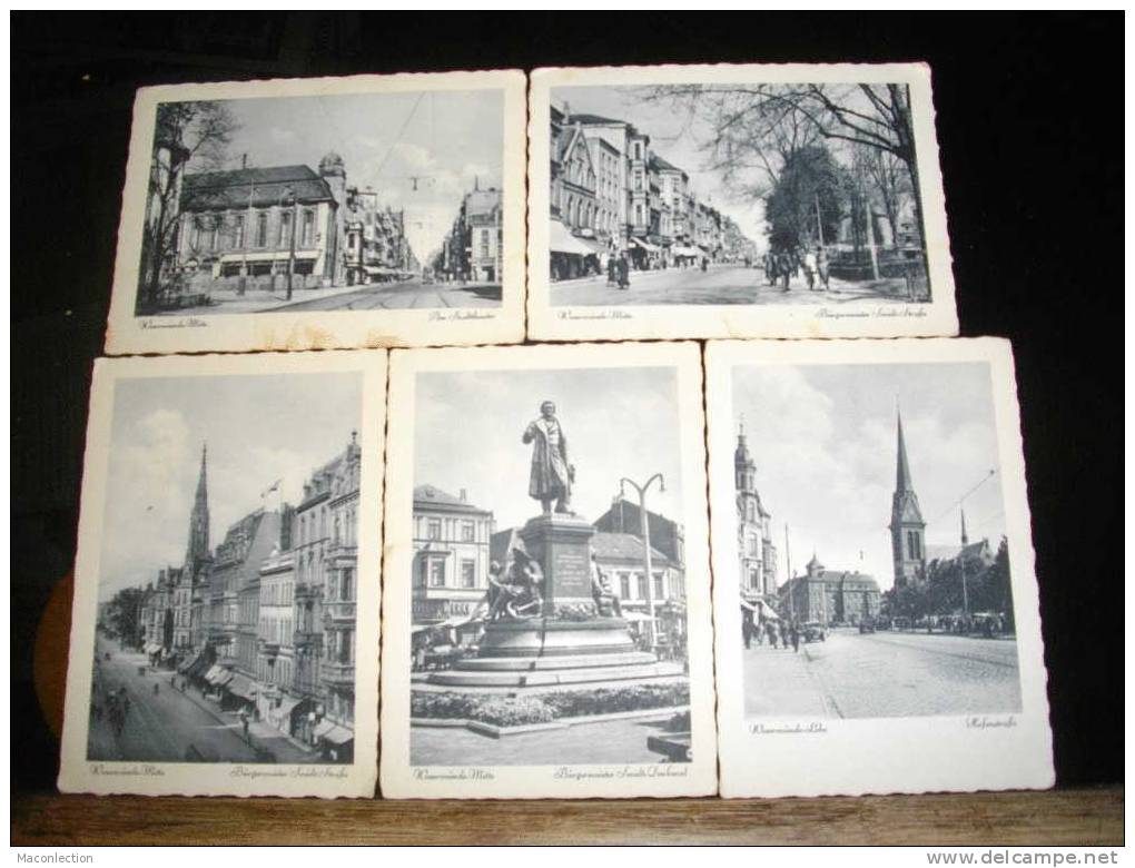 Lot De Cartes Postales Des Années 1930.1940 Wesermünde  Mitte - Bremerhaven