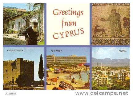 Chypre - Greetings From Cyprus - Multivues - Chypre