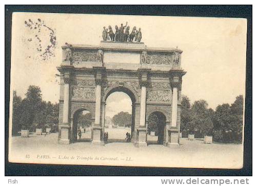 Paris L`Arc Du Triomphe Du Carrousel / To Figueira Da Foz, Portugal (6) - Monuments