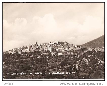 MONTERODUNI ( ISERNIA ) PANORAMA LATO SUD - 1968 - Isernia