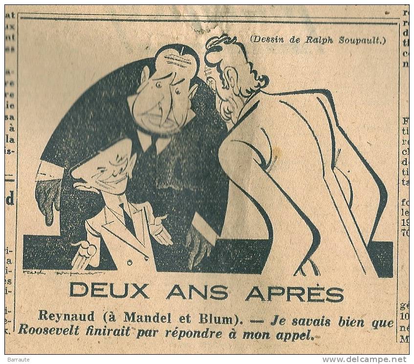 Le Petit Parisien Du 19/11/1942 " Le Marechal PETAIN Donne Les Pleins Pouvoirs Au Président LAVAL". - Le Petit Parisien