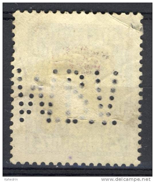 Österreich / Austria 1922, Mi. # 376 (o), Perfin: W.B.V. - Used Stamps