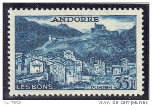 ANDORRE FR 1955-58 Y&T 150a ** - Ungebraucht