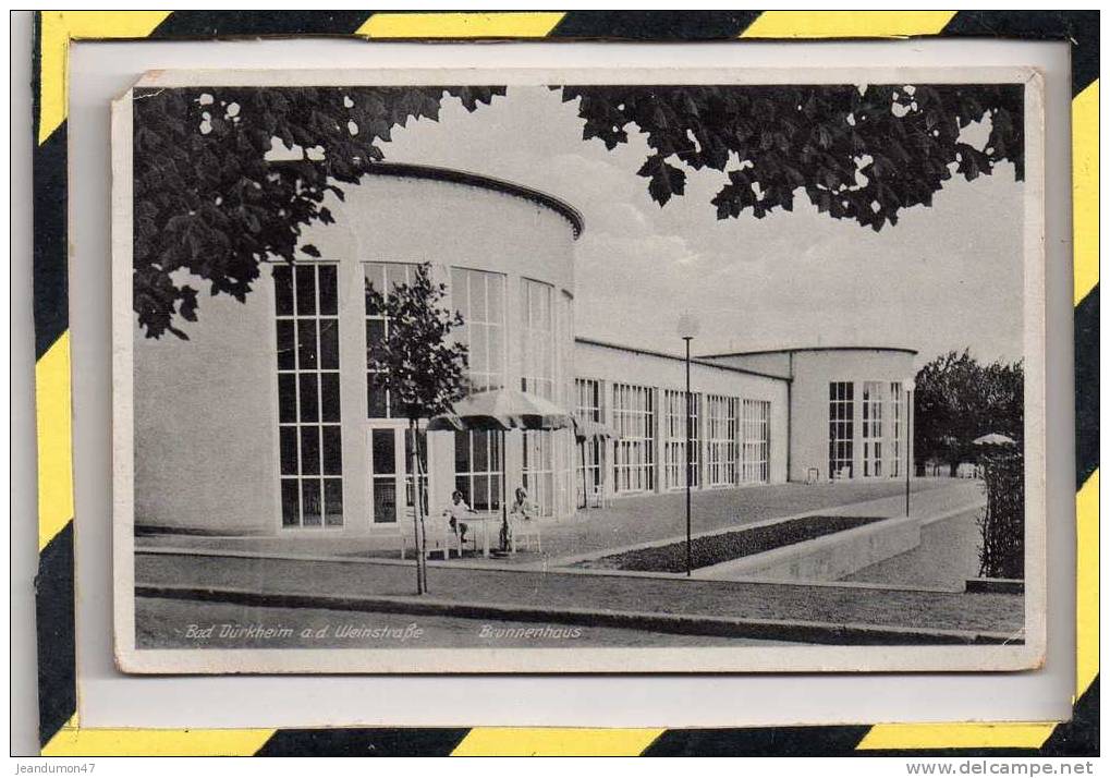 BAD DÜRKHEIM WEINTRASSE. - .  BRUNNENHAUS - Bad Duerrheim