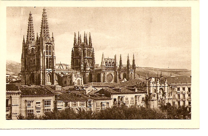 Castilla - BURGOS   La Catedral Desde  La Merced Neuve Excellent état - Burgos