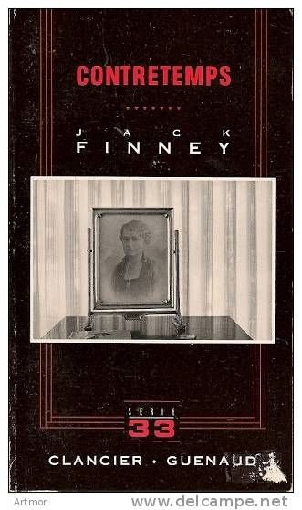 J  FINNEY - CONTRETEMPS - CLANCIER-GUENAUD -Série 33 - 1988 - Fantastique