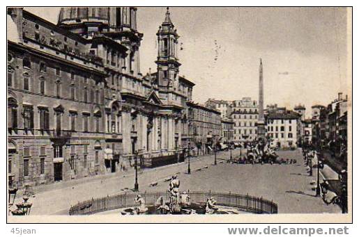 ITALIE: 1929 ROME, Piazza Navona TB*** - Orte & Plätze