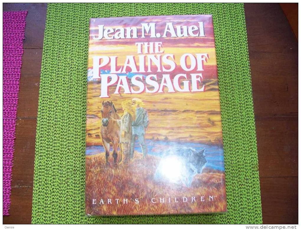 JEAN  M  AUEL   °  THE PLAINS OF PASSAGE - Sonstige & Ohne Zuordnung