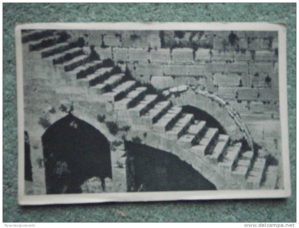 12344: POSTCARD: FRANCE:Crac Des Chevaliers(XII Et XIII Siecles)Escalier D´access Aux Courtines De L´enceinte Interieure - Other & Unclassified