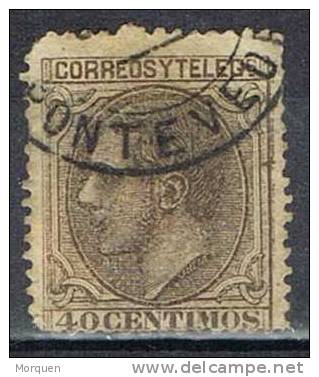 España 40 Cts Alfonso XII, Num 205 º - Used Stamps