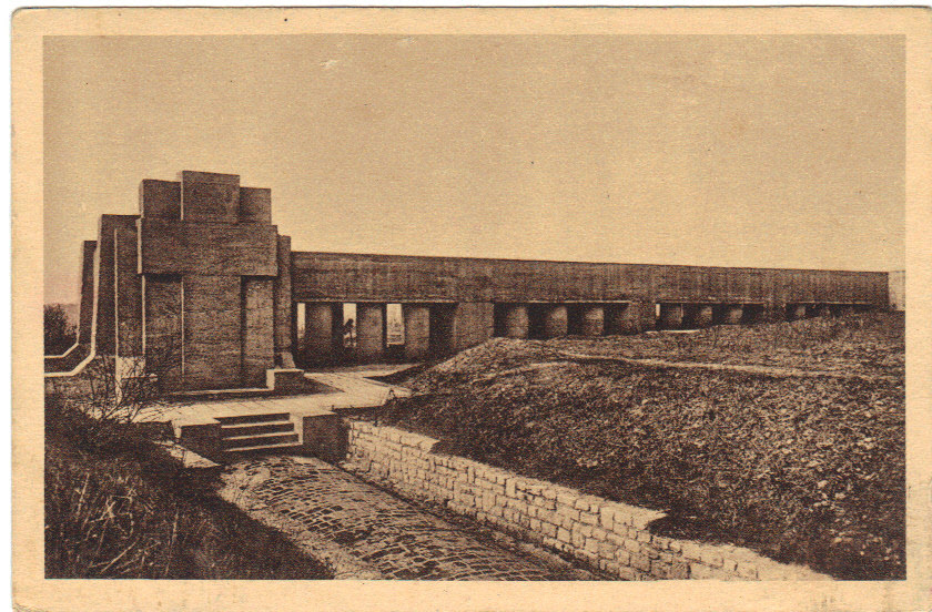 CPA Du Monument De La Tranchée Des Baïonnettes 1937 - Monuments