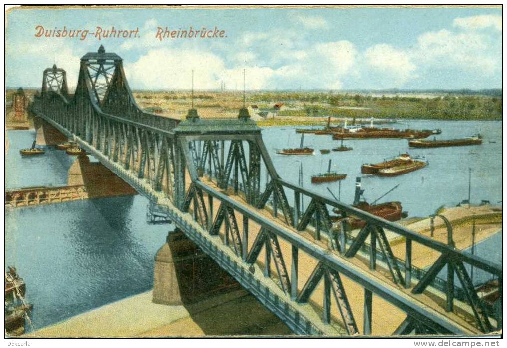 Duisburg-Ruhrort - Rheinbrücke - Duisburg