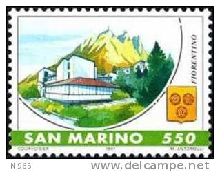 REPUBBLICA DI SAN MARINO - ANNO 1997 - CASTELLI DI SAN MARINO - NUOVI MNH **