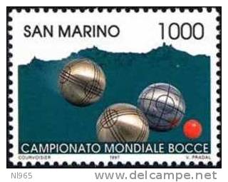 REPUBBLICA DI SAN MARINO - ANNO 1997 - SPORT - AVVENIMENTI SPORTIVI - NUOVI MNH ** - Ungebraucht