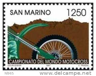 REPUBBLICA DI SAN MARINO - ANNO 1997 - SPORT - AVVENIMENTI SPORTIVI - NUOVI MNH **