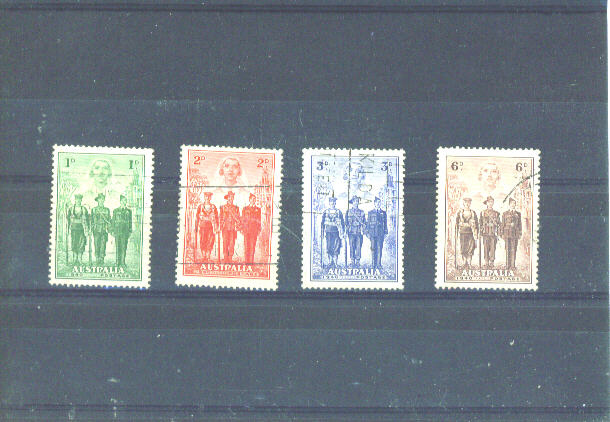 AUSTRALIA - 1937 Imperial Forces FU - Used Stamps