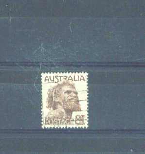 AUSTRALIA - 1950 Aboriginee 81/2d  FU - Oblitérés