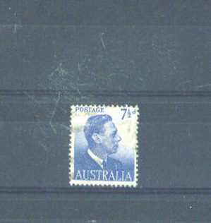 AUSTRALIA - 1950 71/2d  FU - Used Stamps