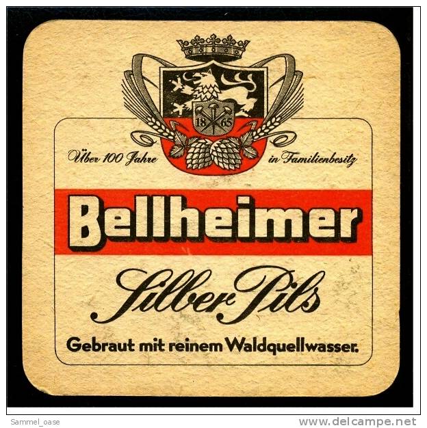 Bierdeckel , Bellheimer Doppel-Bock  ,  Silber Pils  -  Jetzt Ist Bockbier-Zeit - Sous-bocks