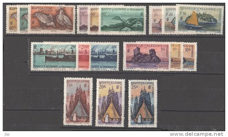 Nouvelle-Caledonie - N°YT 259 à 277 Sauf 270 Neufs **. - Nuevos