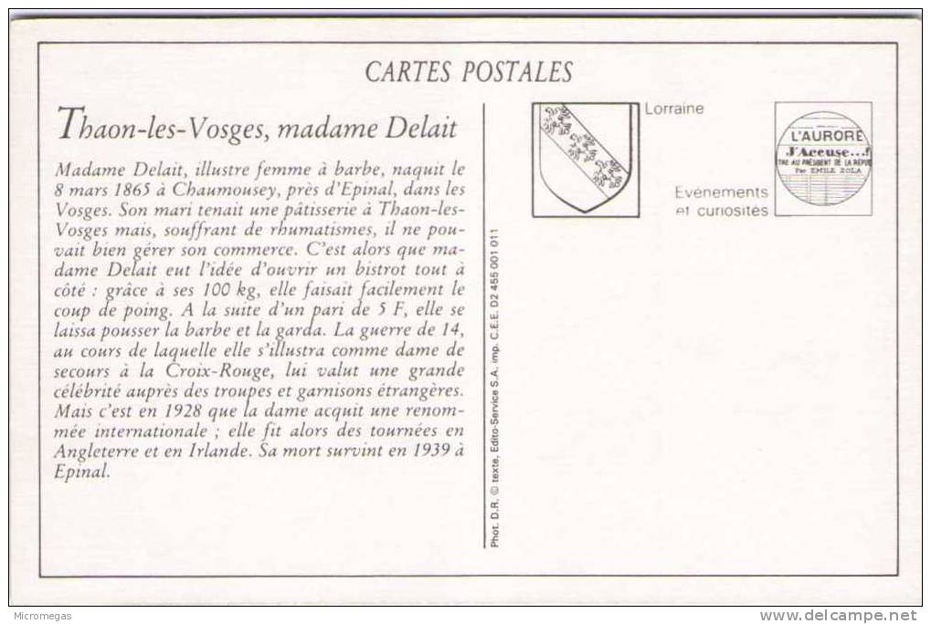 THAON-les-VOSGES - Madame Delait Dans Son Salon - Thaon Les Vosges