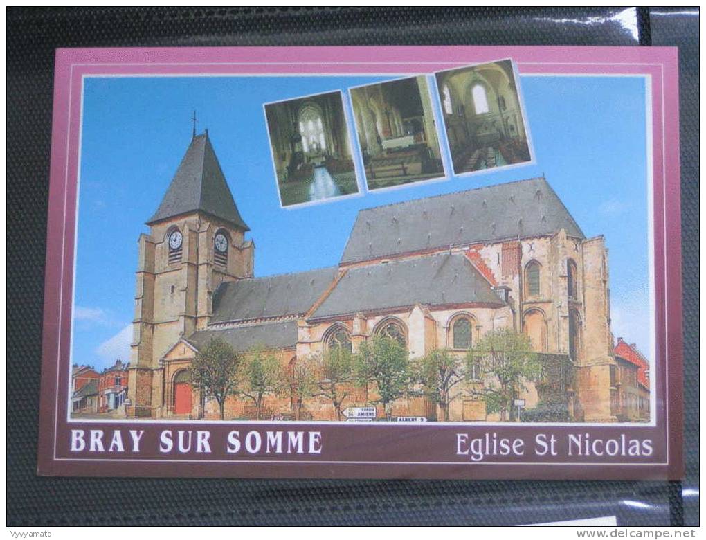 BRAY SUR SOMME L EGLISE SAINT NICOLAS - Bray Sur Somme