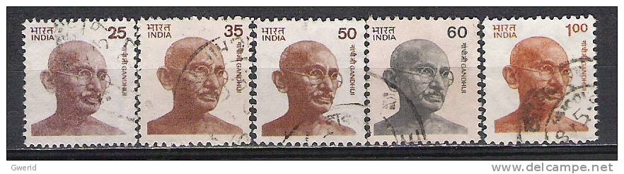 Inde N° YVERT 567 626 751 979 1085 OBLITERE - Used Stamps